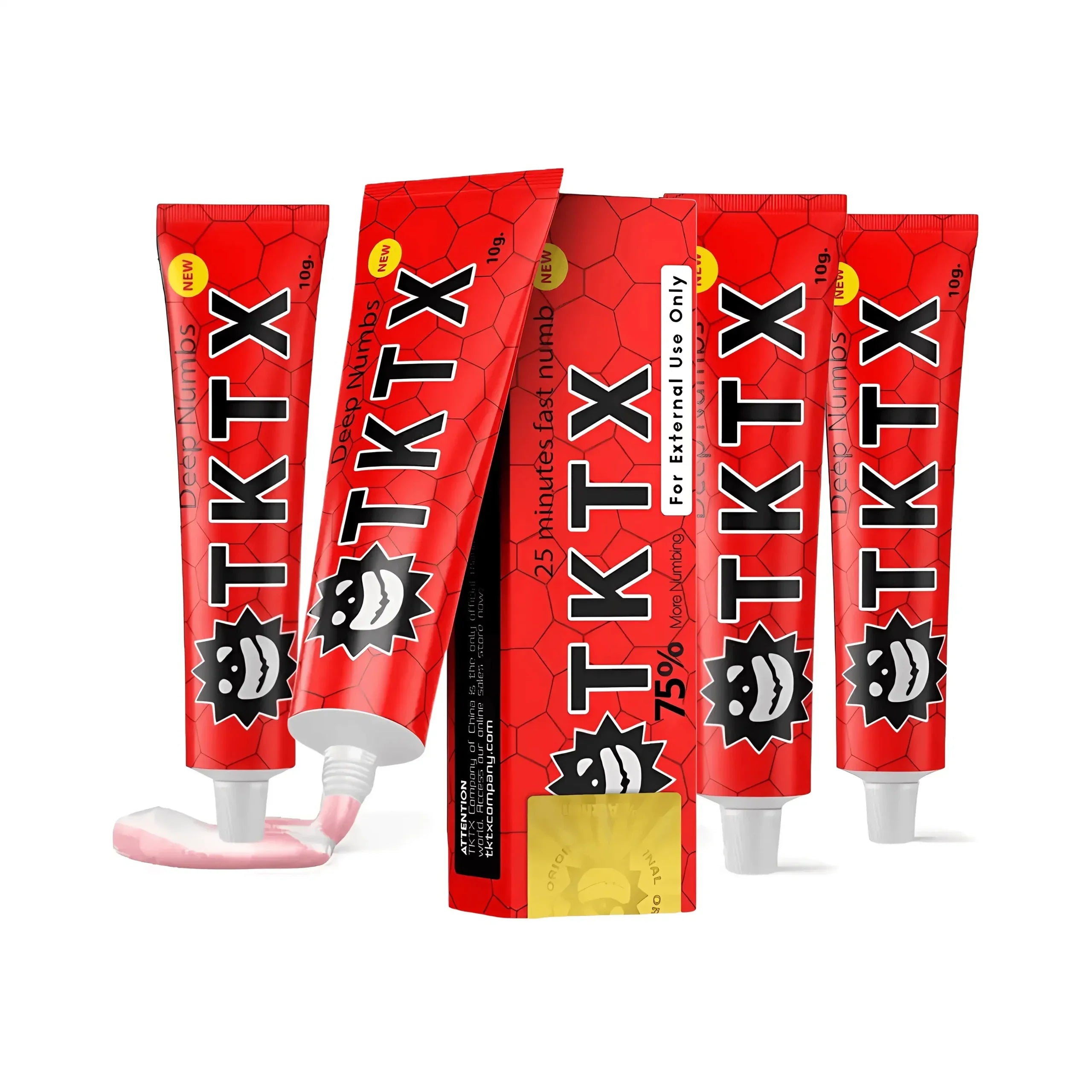 Pack 5 - CRÈME TKTX RED