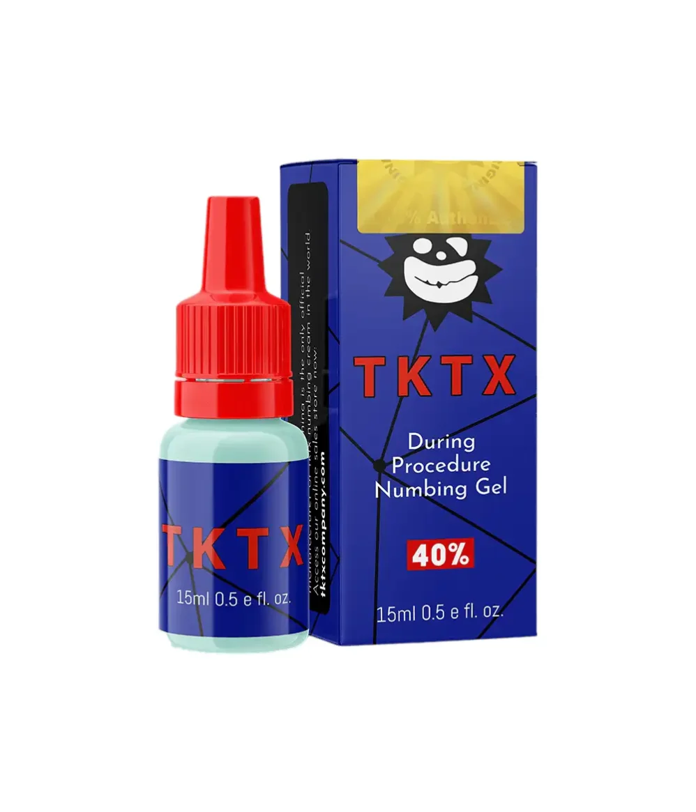 ✅ TKTX GEL ANESTHÉSIQUE 15 ml PENDANT les TATOUAGES | MICROBLADING | MAQUILLAGE PERMANENT🤩