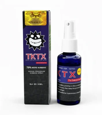 ✅ TKTX SPRAY ANESTHÉSIQUE 30 ml PENDANT les TATOUAGES | MICROBLADING | MAQUILLAGE PERMANENT🤩