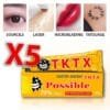 ✅ Notre CRÈME ANESTHÉSIQUE la plus PUISSANTE TKTX 75% 🤩 Pack 5 – Offre Limitée