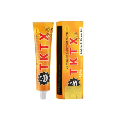 Otre Crème ANESTHÉSIQUE la plus PUISSANTE TKTX GOLD 75% POUR TATOUAGE | ÉPILATION | PERÇAGE | LE MICROBLADING | ANESTHÉSIE
