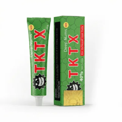 TKTX VERT Crème Anesthésique 40% pour TATOUAGE | épilation à la cire | FORAGE | MICROBLADING
